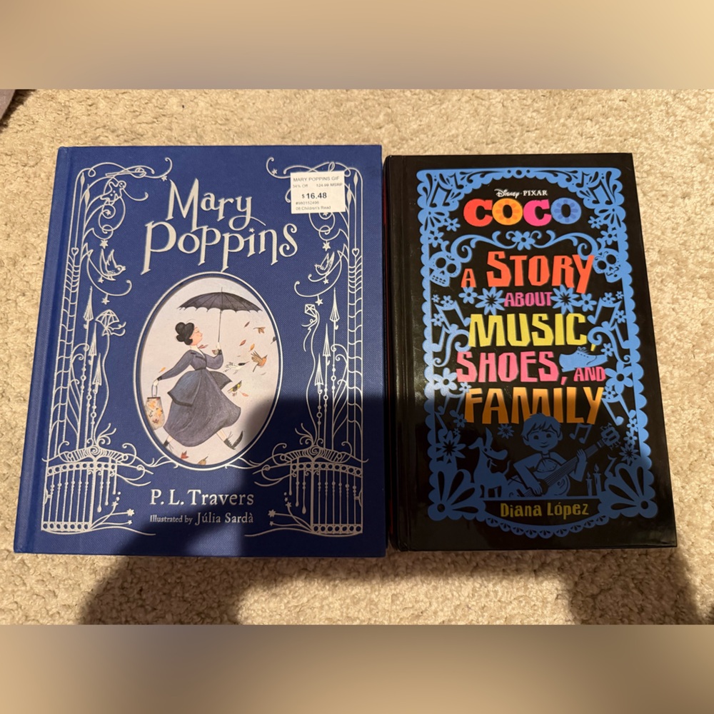 Mary Poppins and Coco Story Books